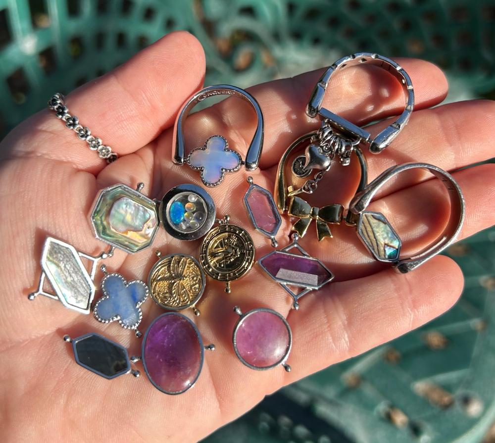 Amethyst Round Crystal Element - Customer Photo From Teri Hutchins