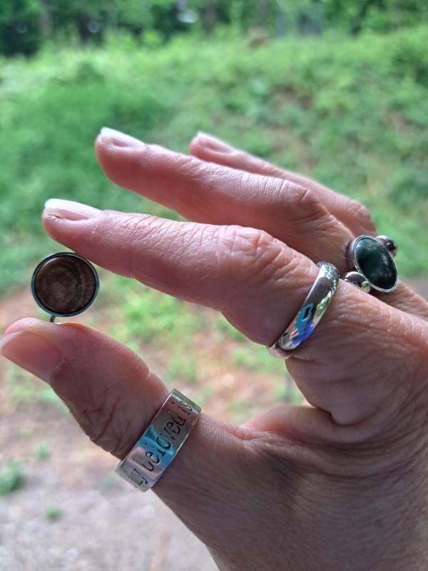 Picture Jasper Crystal Spinner - Customer Photo From Michele C.