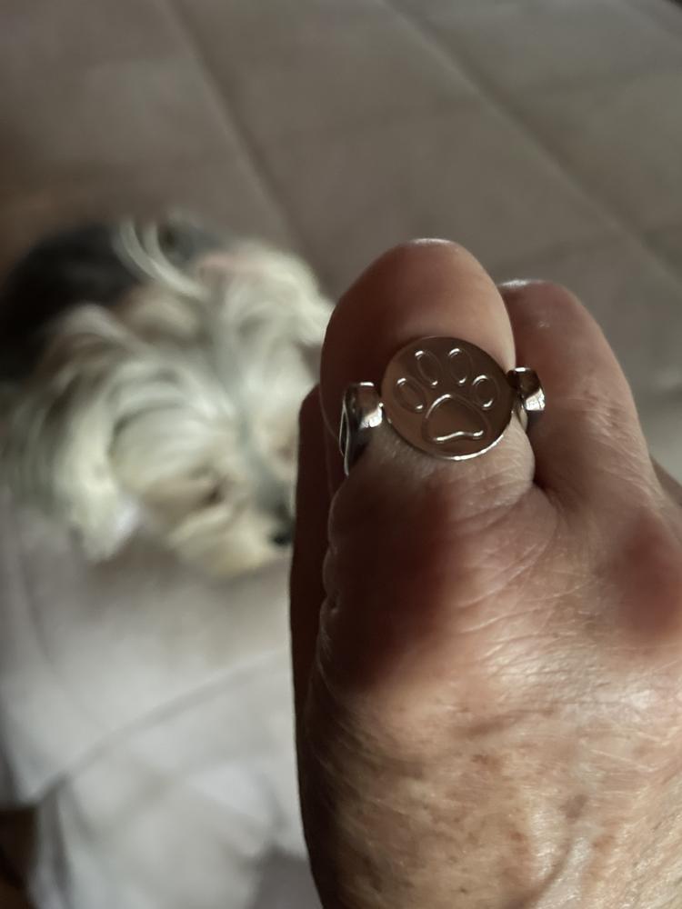 Paw Symbol Element (spin to combine) - Customer Photo From Terri Hall