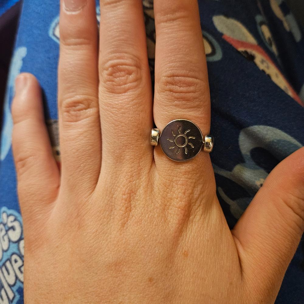 Sun & Moon Symbol Element Pair - Customer Photo From Casey Walter