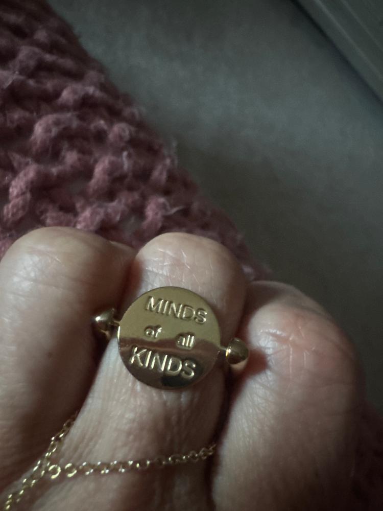 Infinity Symbol / MINDS of all KINDS Element (spin to combine) - Customer Photo From Lauren Ciampi