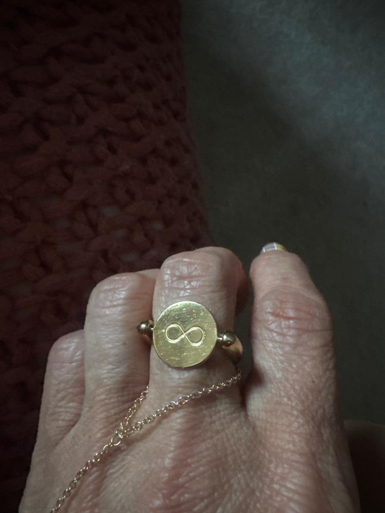 Infinity Symbol / MINDS of all KINDS Element (spin to combine) - Customer Photo From Lauren Ciampi