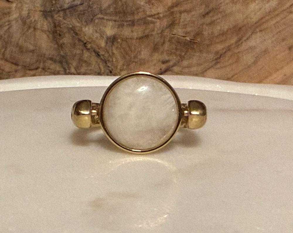 Willow Round Crystal Fidget Ring - Customer Photo From Hayley Alsbrooks 