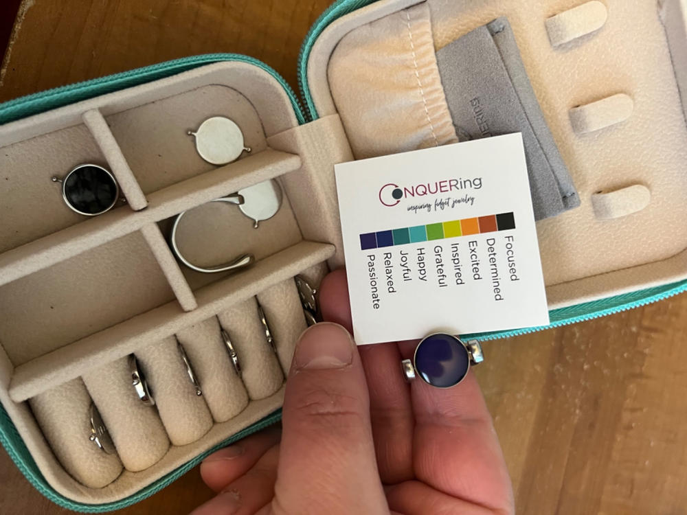 Mood Fidget Ring - Customer Photo From Nikki C.