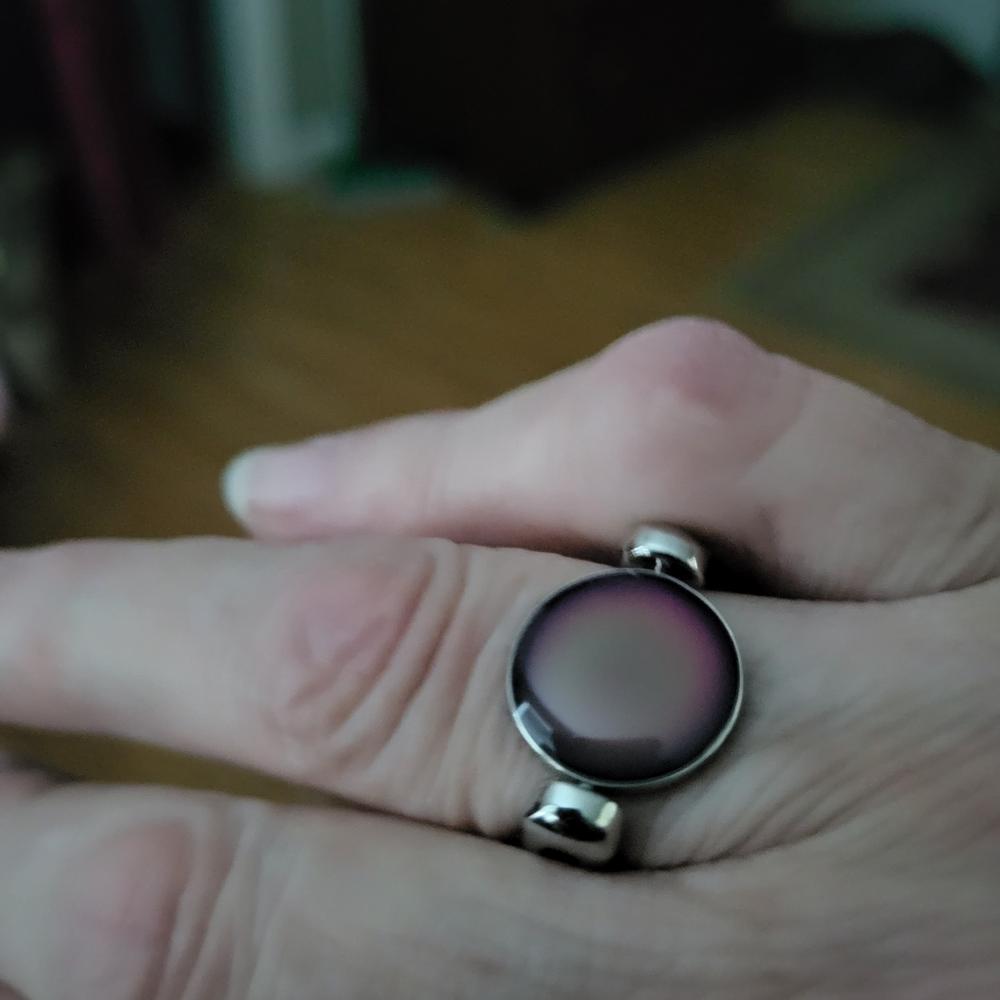 Mood Fidget Ring - Customer Photo From Ann Caudle