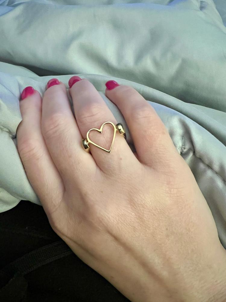 Heart-shaped Open Element - Customer Photo From Nicole Stone