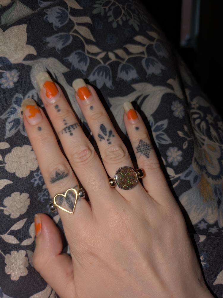 Heart-shaped Open Element - Customer Photo From Hannah Lou