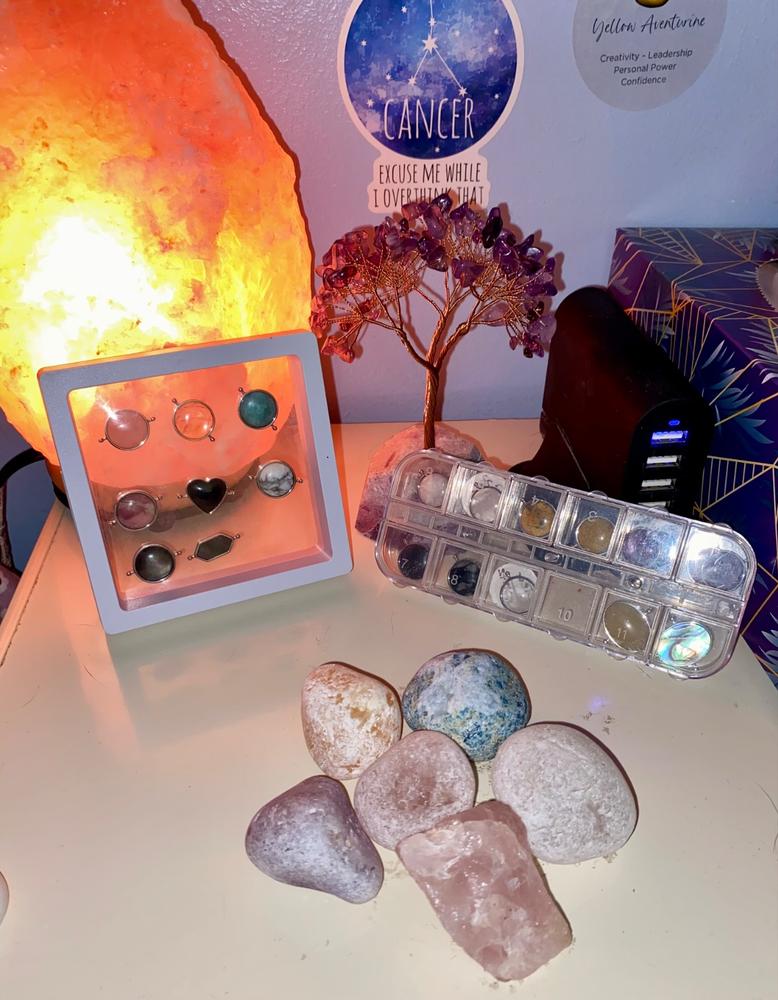 Purple Jasper Round Crystal Element - Customer Photo From Alyssa Murphy