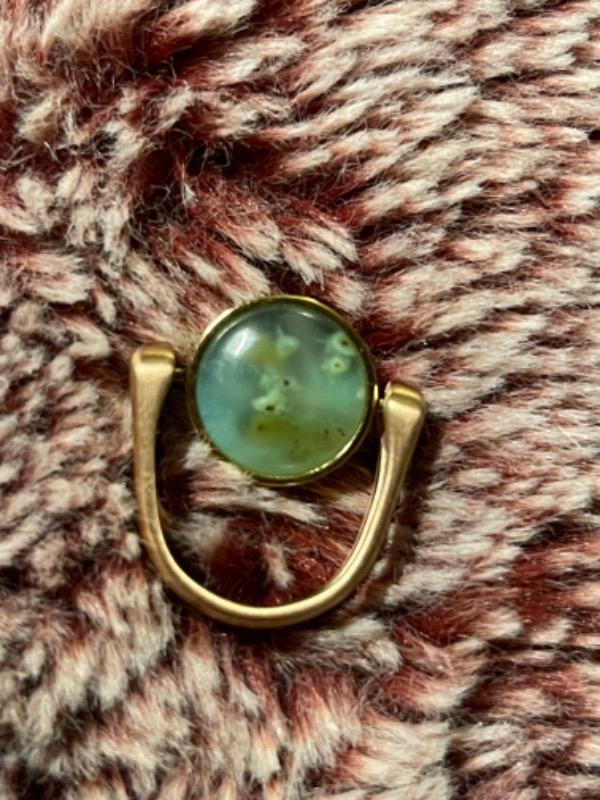 Chrysoprase Crystal Spinner - Customer Photo From Jaymie N.