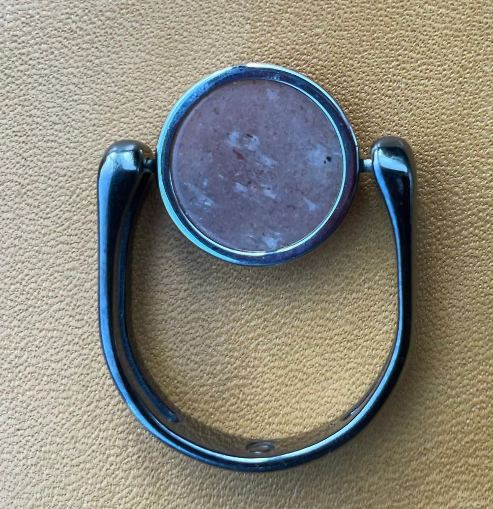 Sunstone Round Crystal Element - Customer Photo From Diane 