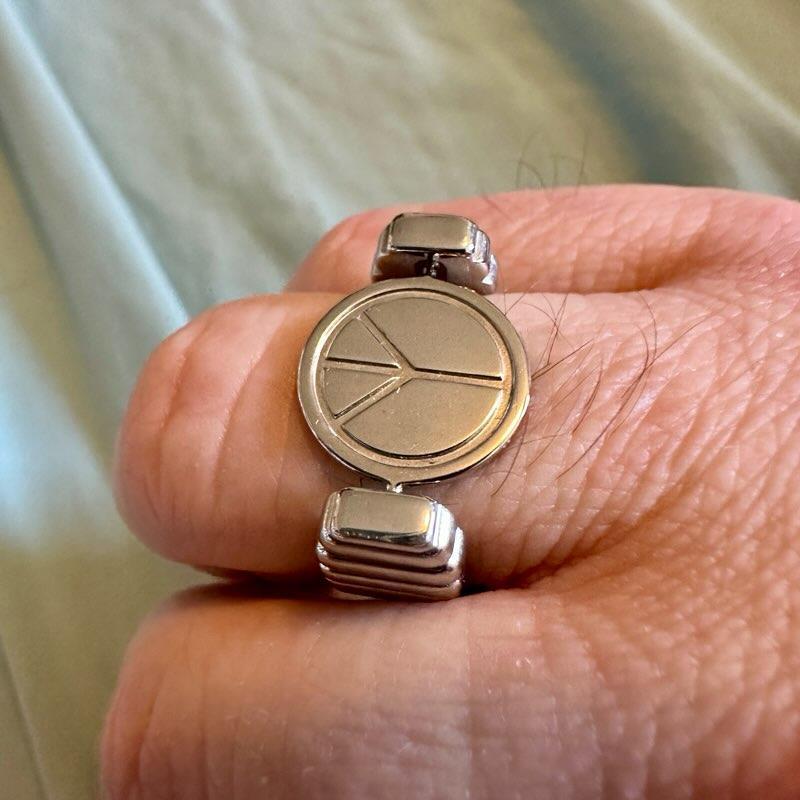 Peace Symbols Element (spin to combine) - Customer Photo From Theodore Rozelsky