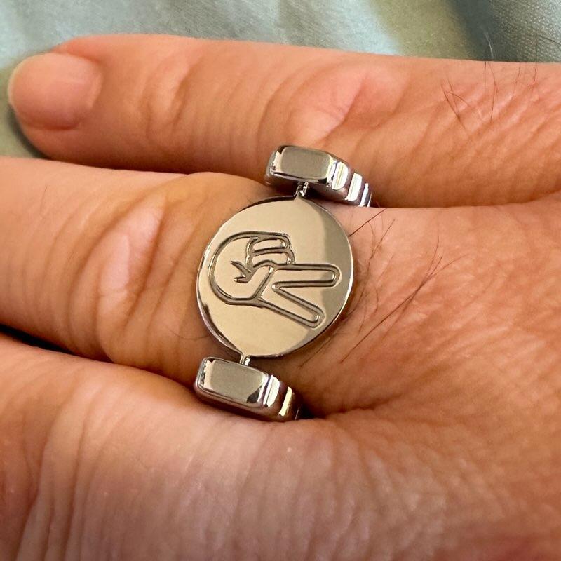 Peace Symbols Element (spin to combine) - Customer Photo From Theodore Rozelsky