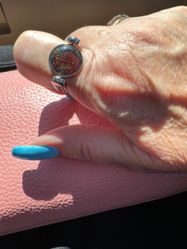 Holographic Spinner - Customer Photo From Barbara G.