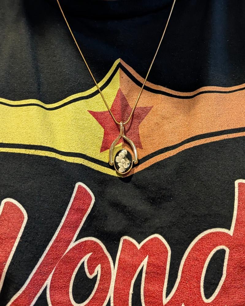 Wishbone Interchangeable Necklace - Customer Photo From ALLISON BRYANT