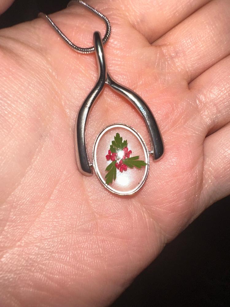 Wishbone Interchangeable Necklace - Customer Photo From Autumn Swatt