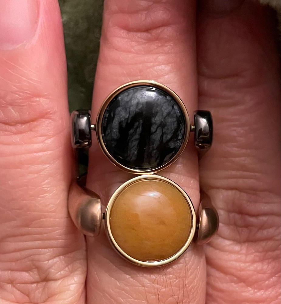 Classic Ring Band - Black or Rose Gold - Customer Photo From Diane Vo