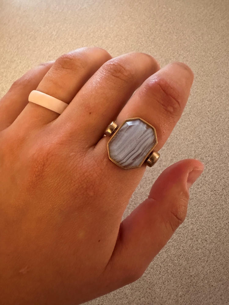 Classic Ring Band - Black or Rose Gold - Customer Photo From Samantha V.