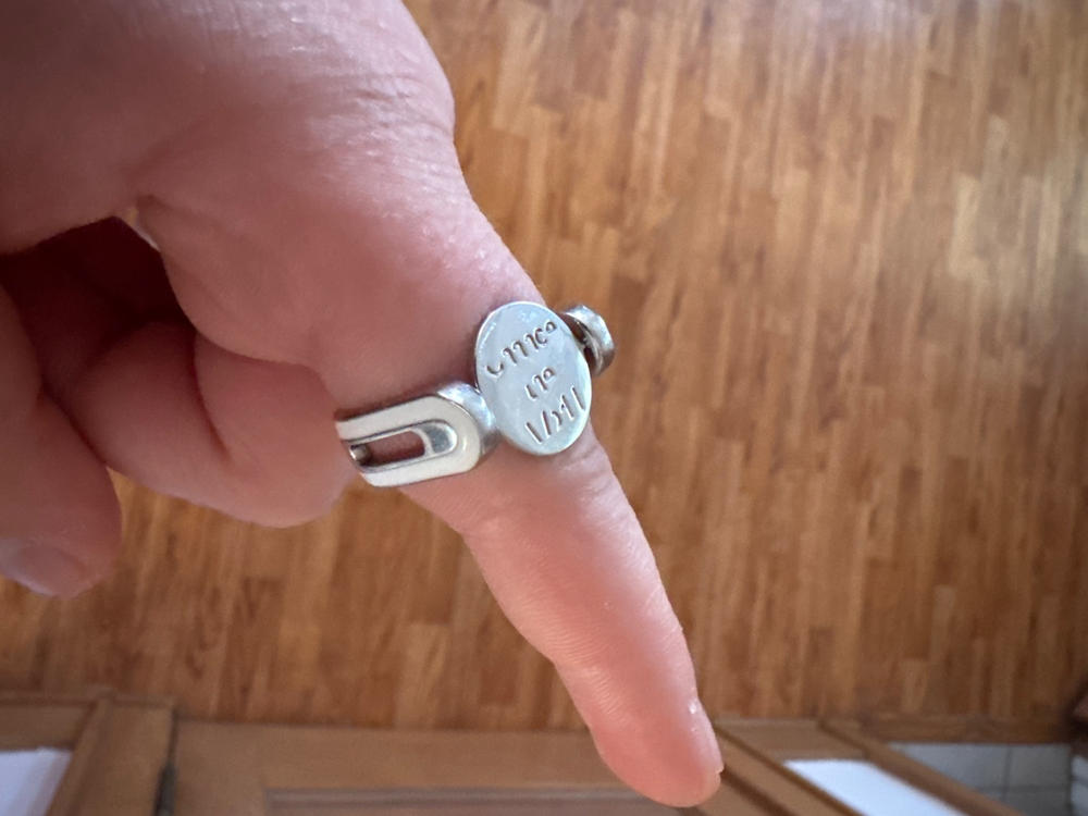 Classic Ring Band - Black or Rose Gold - Customer Photo From Hollywood Hermanson
