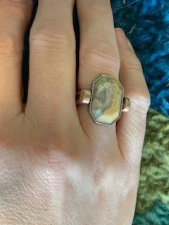 Classic Ring Band - Black or Rose Gold - Customer Photo From Holly 