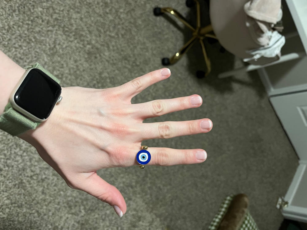 Novelty Fidget Ring - Customer Photo From Abigail Johnson