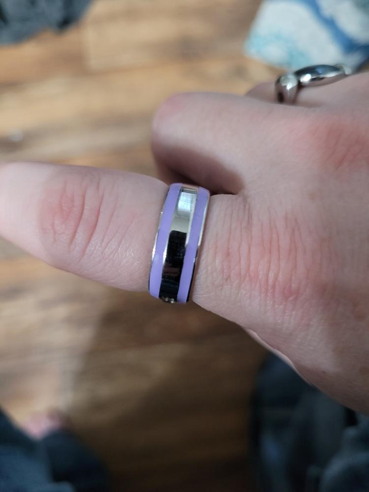 Chroma Ring Band – 5 Colors - Customer Photo From Tiffany Foster