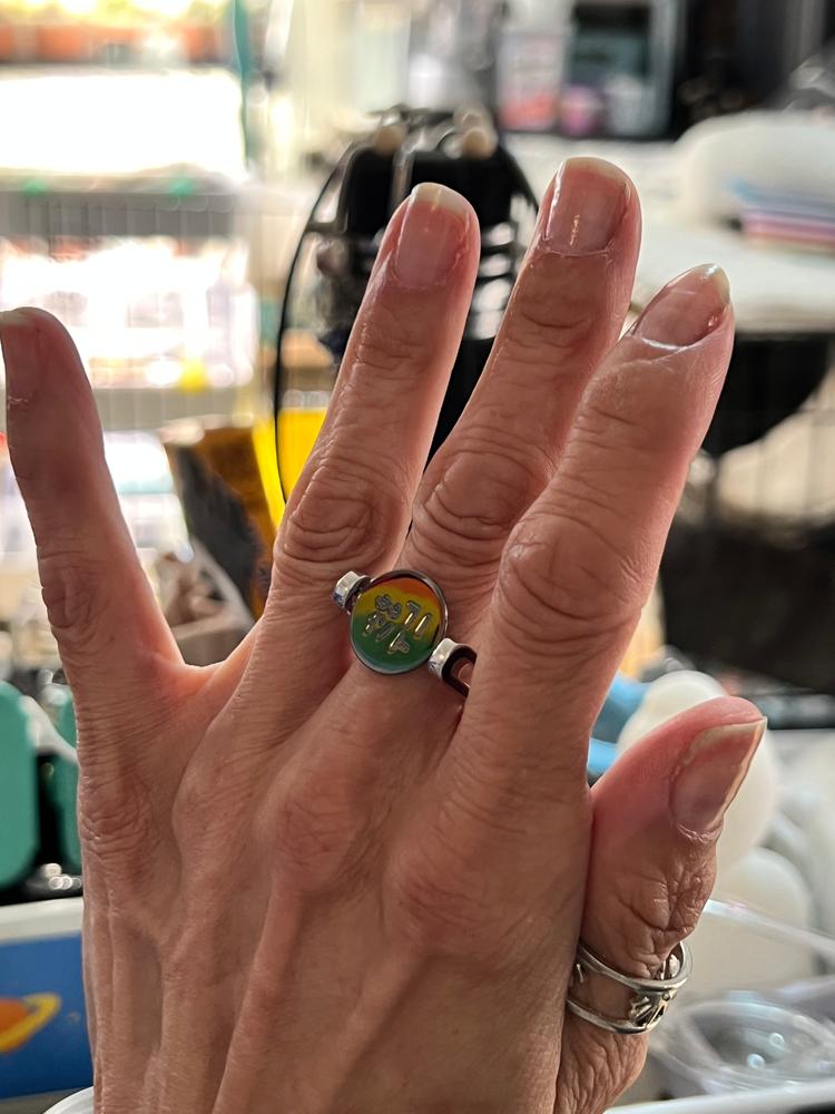 Chroma Ring Band - Customer Photo From Liz P