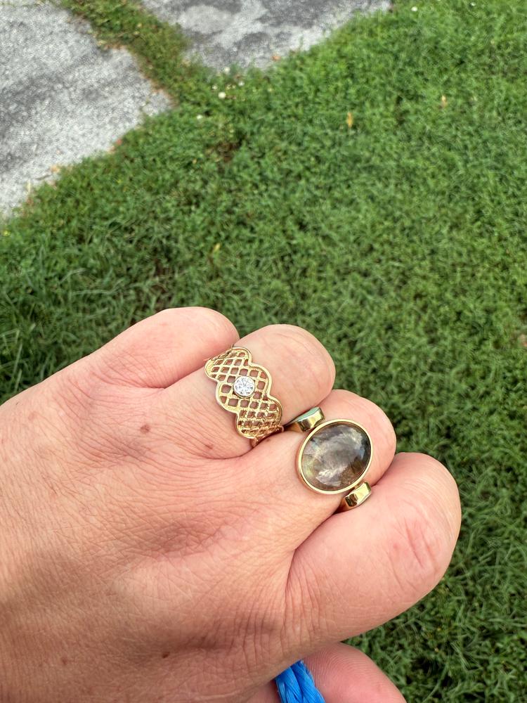 Chroma Ring Band - Customer Photo From Tekisha Hopson