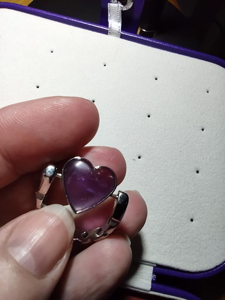 Heart Crystal Spinner - Customer Photo From Michelle Traino