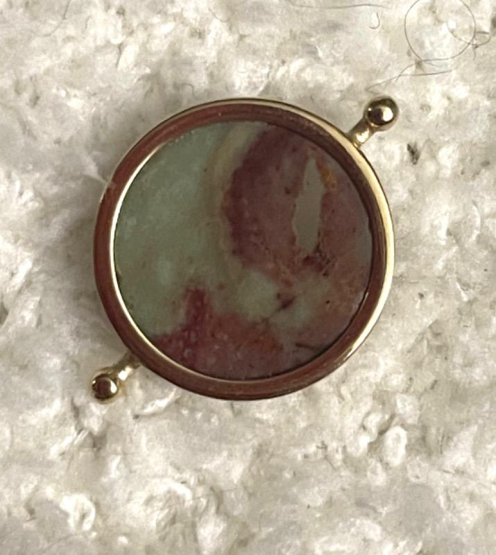 Rainforest Jasper Round Crystal Element - Customer Photo From Diane Vo