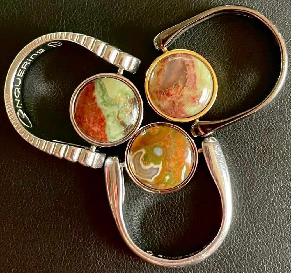 Rainforest Jasper Round Crystal Element - Customer Photo From Diane