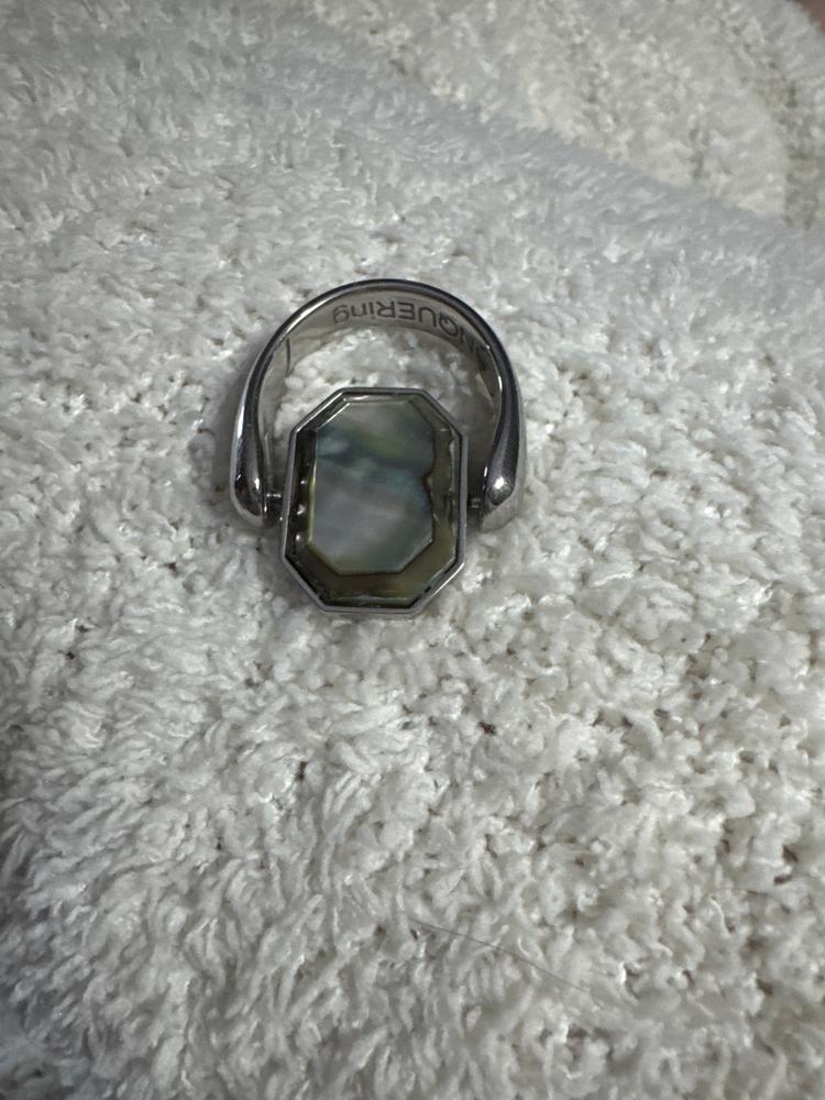 Abalone Shell Octangle™ Crystal Element - Customer Photo From Janie Monares