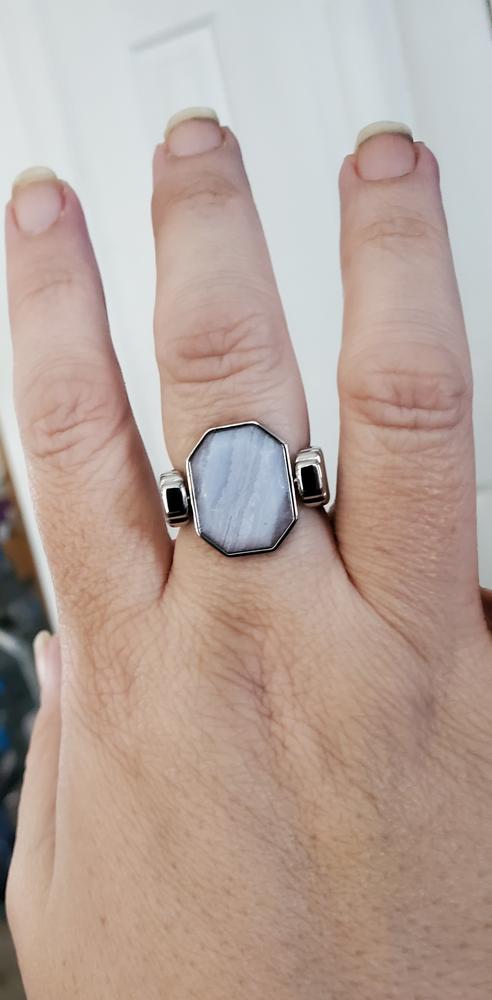 Abalone Shell Oval Crystal Element - Customer Photo From Shelley L Cross
