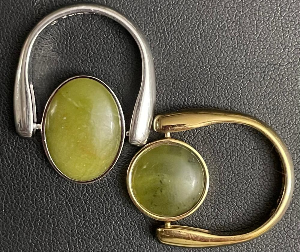 Peridot Oval Crystal Element - Customer Photo From Diane