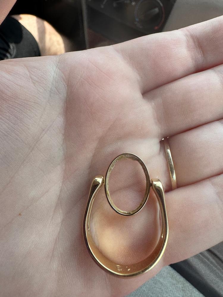 Oval Magnifying Glass Element - Customer Photo From Madison