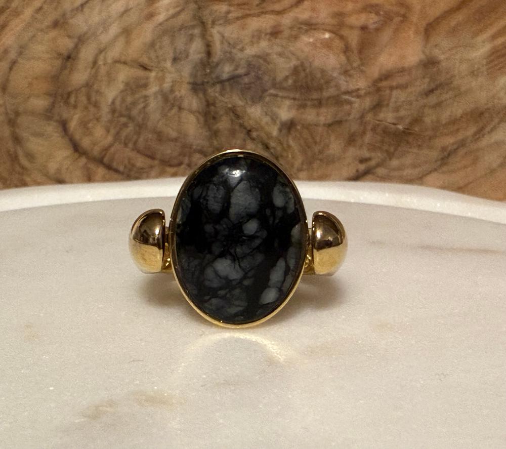 Black Picasso Oval Crystal Element - Customer Photo From Hayley Alsbrooks