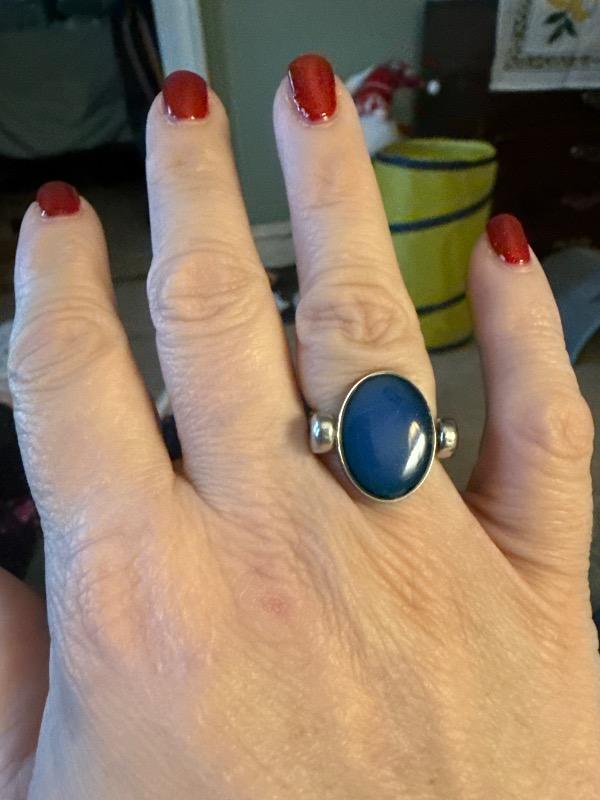 Mood Oval Element (color changing) - Customer Photo From Kerri Johnsen