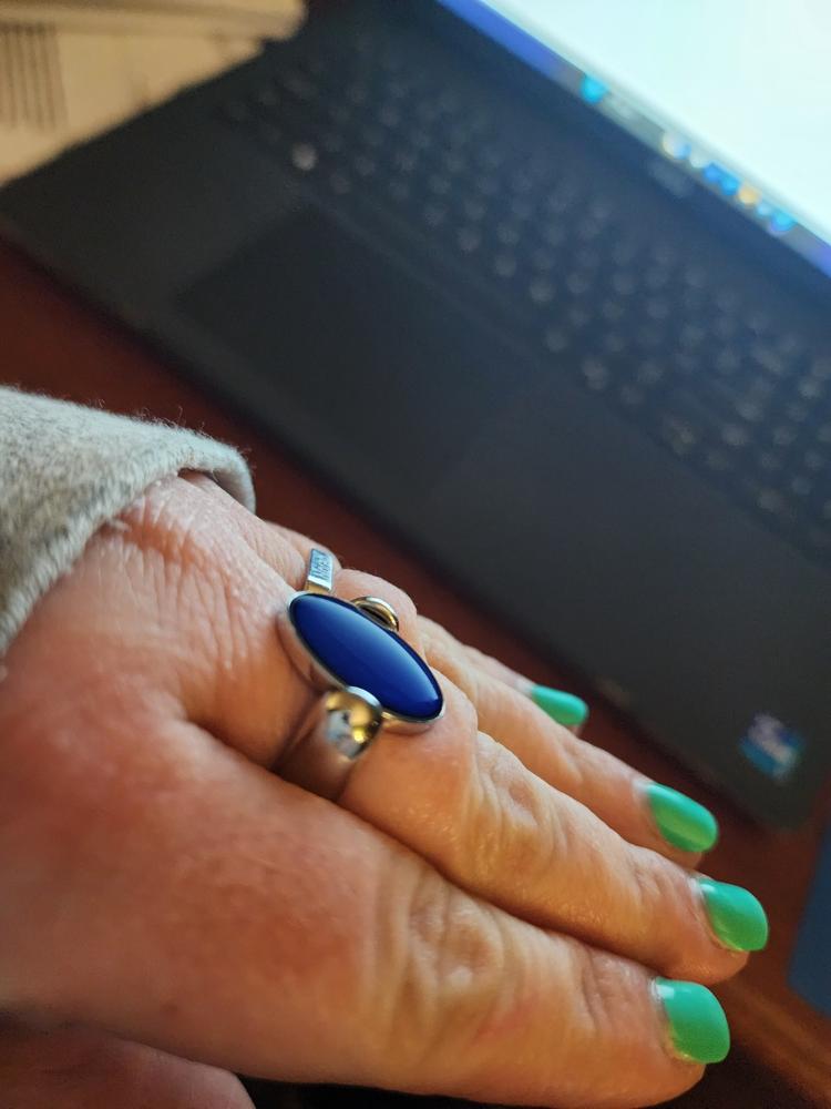 Mood Oval Element (color changing) - Customer Photo From Jade Lindsey Marcum