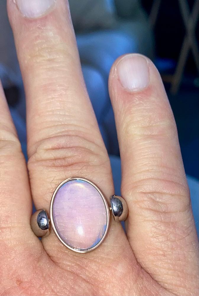 Opalite Oval Element - Customer Photo From Debbie