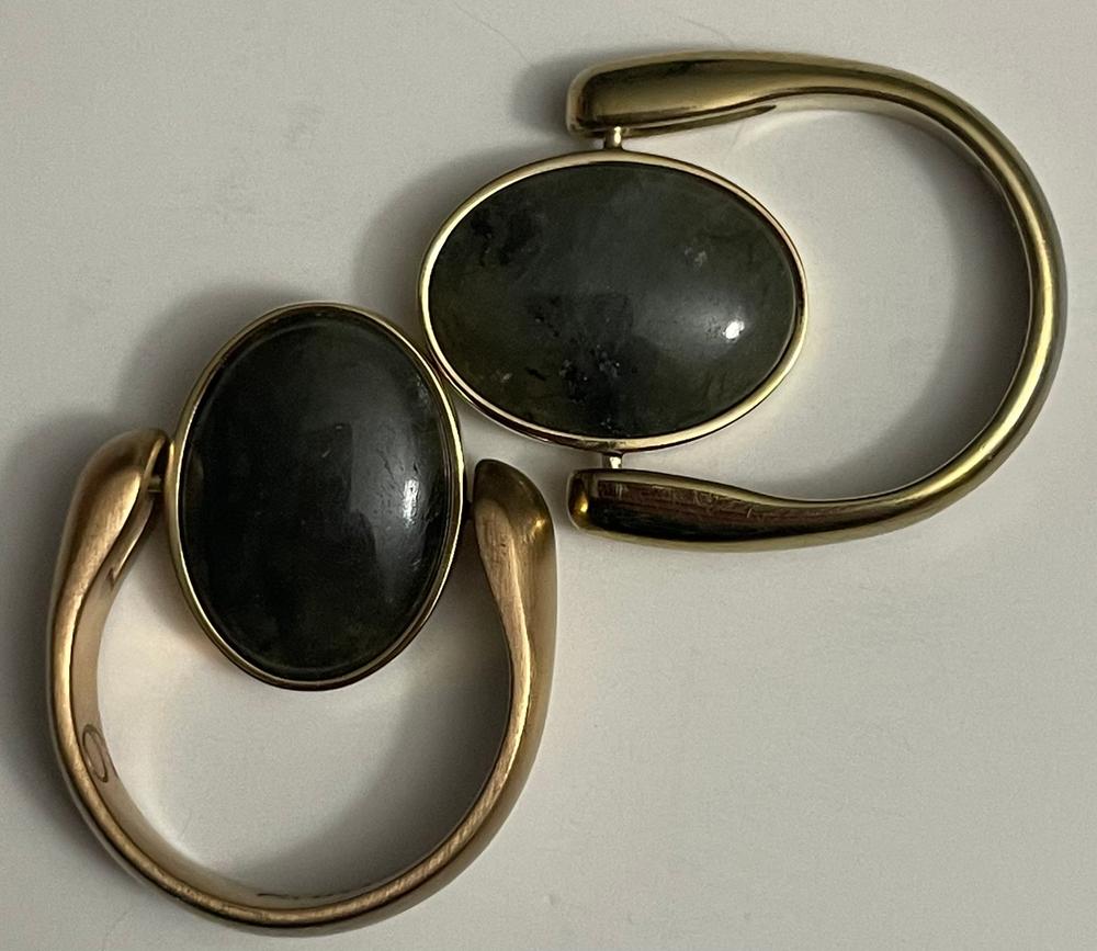 Standard Labradorite Oval Crystal Element - Customer Photo From Diane