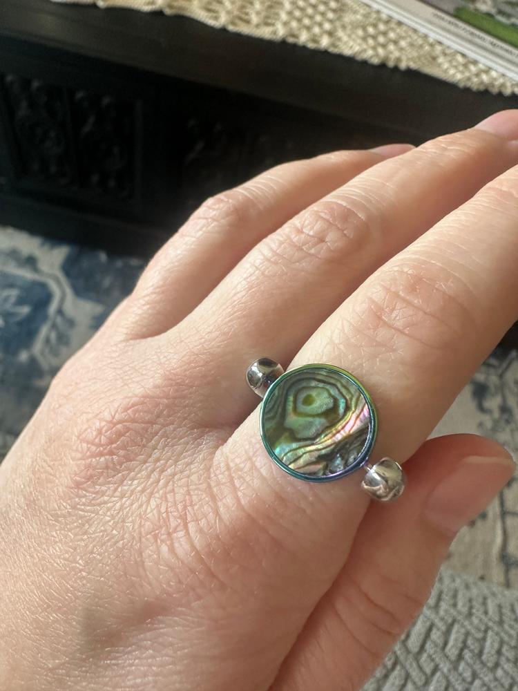 Round Rainbow Crystal Element - Customer Photo From Meghan H.