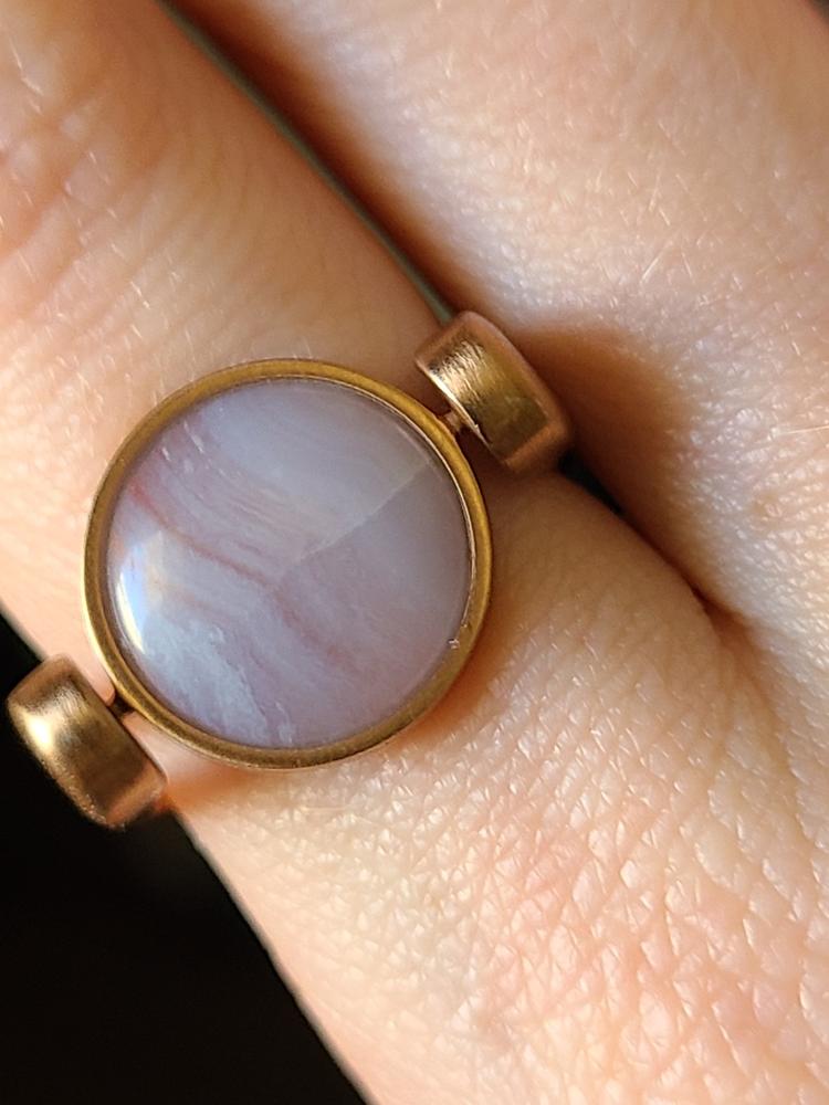 Rose Gold Round Crystal Element - Customer Photo From Rachel P.