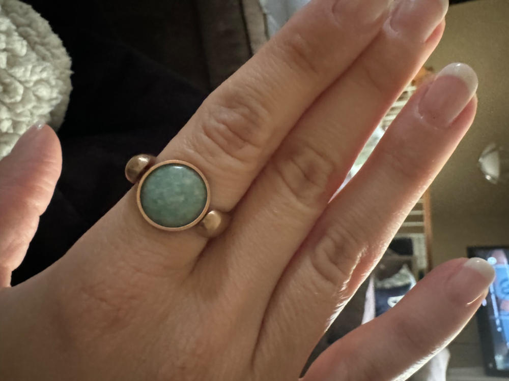 Rose Gold Round Crystal Element - Customer Photo From Angela O.