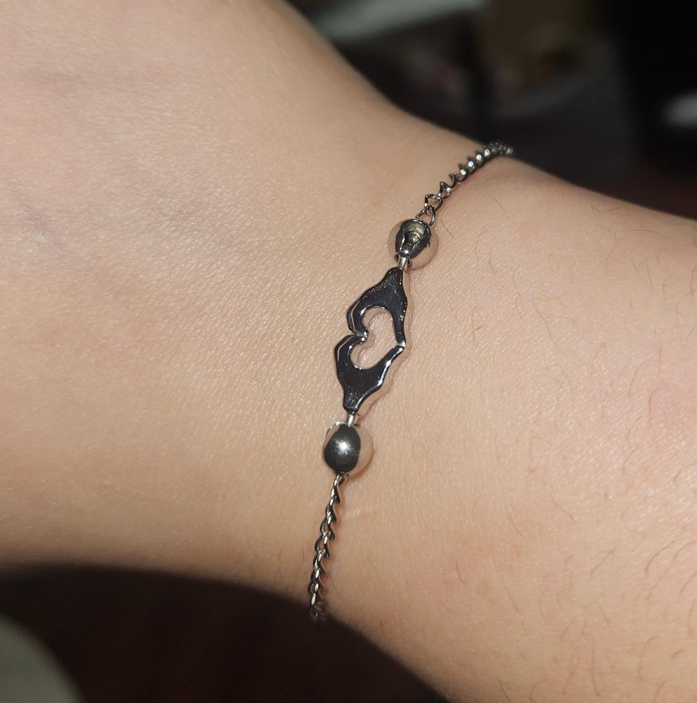 Heart Hands CrossBar™ Element - Customer Photo From Maria H.