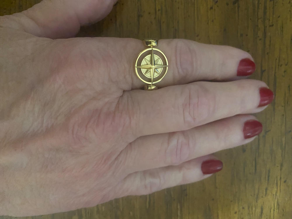 Compass Rose Element – CK Collection - Customer Photo From Cynthia Brewer