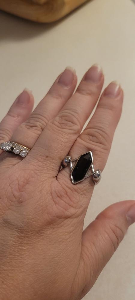 Onyx TwinPoint Crystal Element - Customer Photo From Karen walp