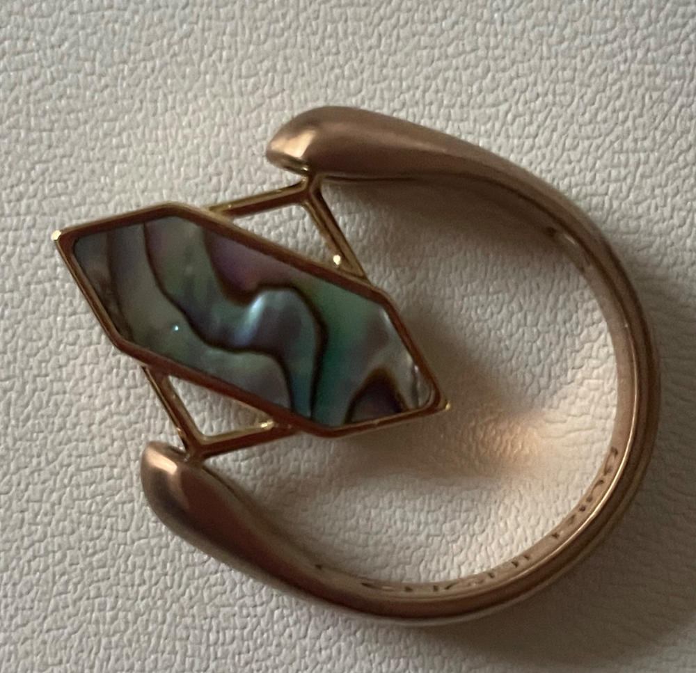 Abalone Shell TwinPoint Crystal Element – CK Collection - Customer Photo From Diane Vo