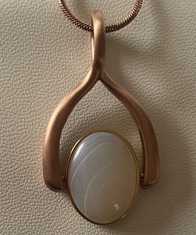 Sardonyx Oval Crystal Element - Customer Photo From Diane Vo