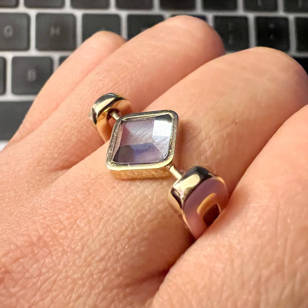 Birthstone CrossBar™ Element - Customer Photo From Megan