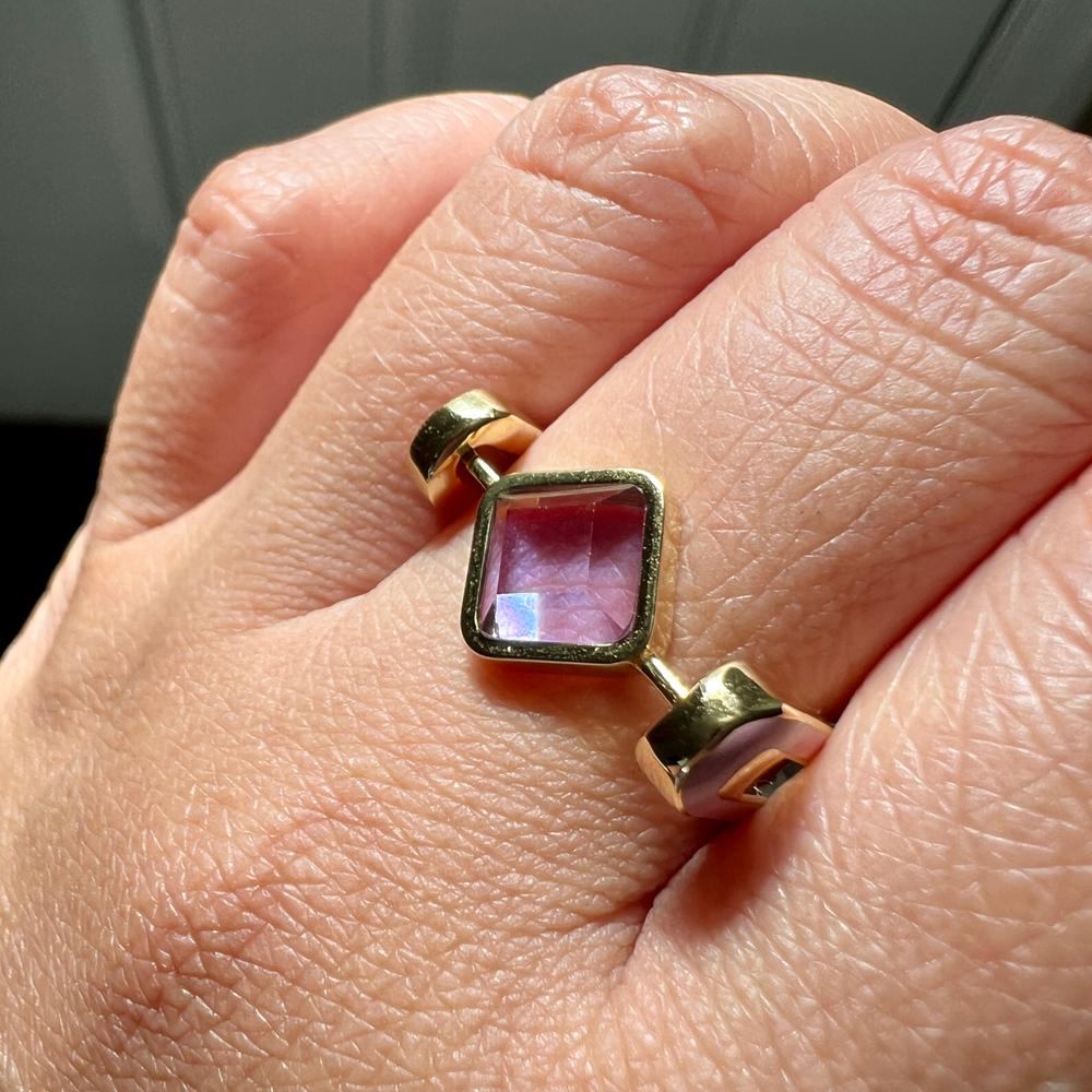 Birthstone CrossBar™ Element - Customer Photo From Megan