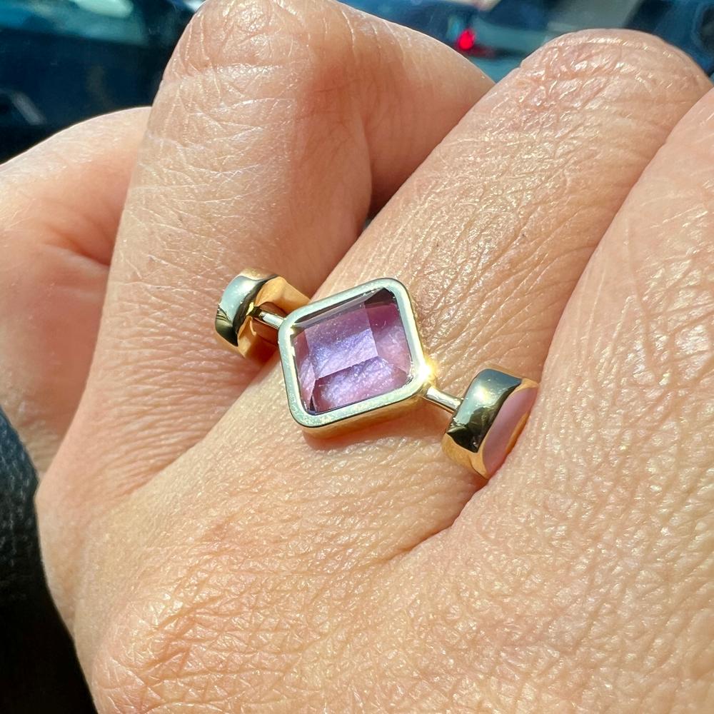 Birthstone CrossBar™ Element - Customer Photo From Megan